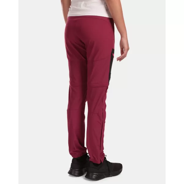 Pantaloni de dama KILPI HOSIO-W VL0404KI ROȘU ÎNCHIS 