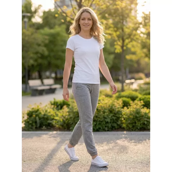  Pantaloni de trening pentru femei ALTISPORT NP/ALW306 EVIDENȚIERI GRI ÎNCHIS 