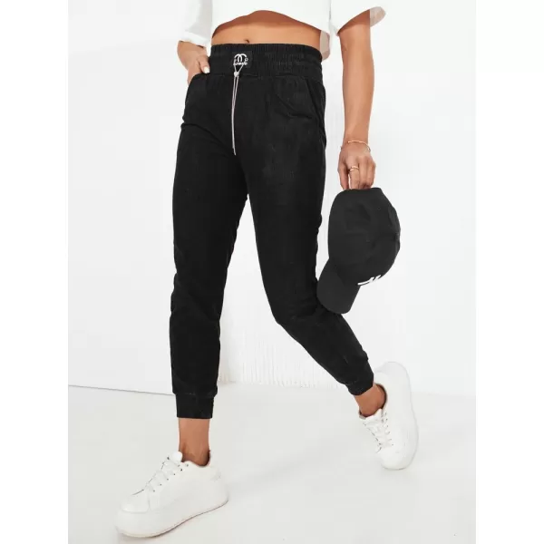  Pantalonii pentru doamne DSTREET DERCY UY2042 ALBASTRU ÎNCHIS 