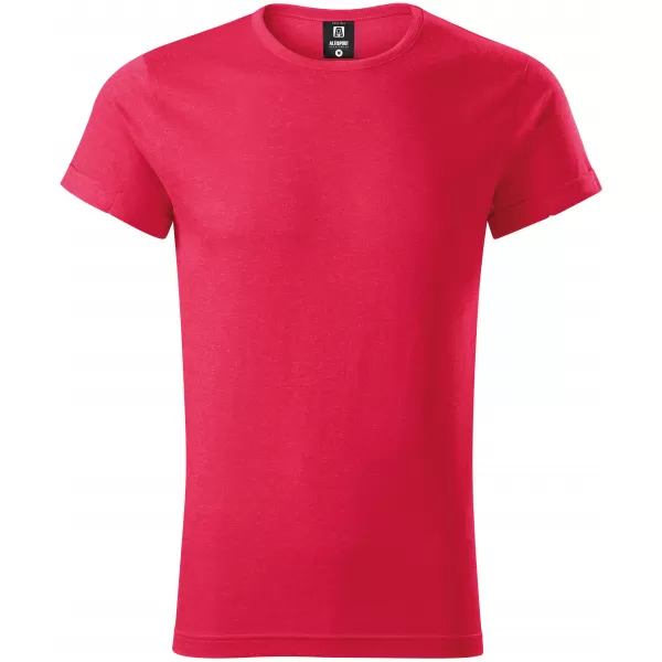  Tricou pentru bărbați ALTISPORT NoPrint NP/ALM361 EVIDENȚIERE ROȘIE 