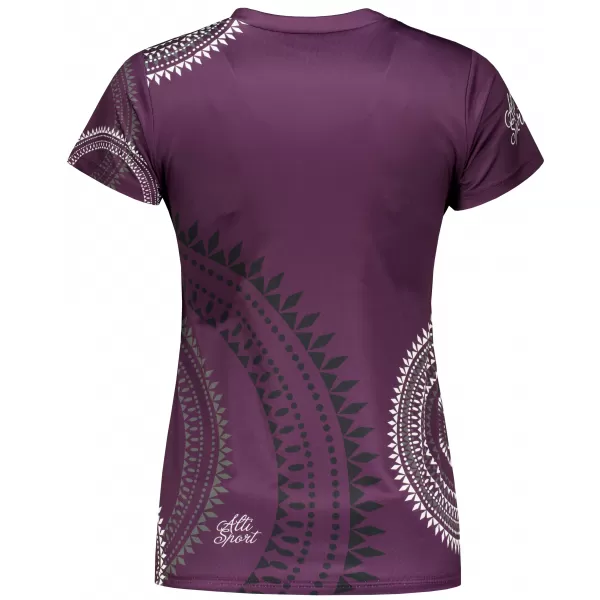  Tricou funcțional premium pentru femei ALTISPORT VOJ/ALW033TR01 VIOLET ÎNCHIS 