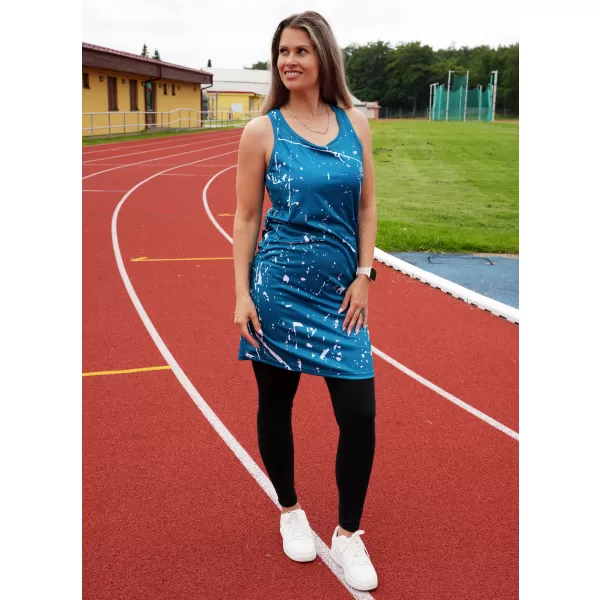  Rochie vestă funcțională premium pentru femei ALTISPORT VOJ/ALW034SAT01 SMARALD 