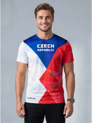 Tricou funcțional premium pentru bărbați ALTISPORT x CZE VOJ/ALM032TR01 FORME