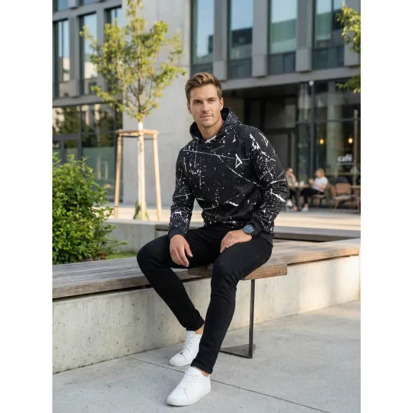  Hanorac funcțional premium pentru bărbați ALTISPORT VOJ/ALM034MI01 NEGRU 