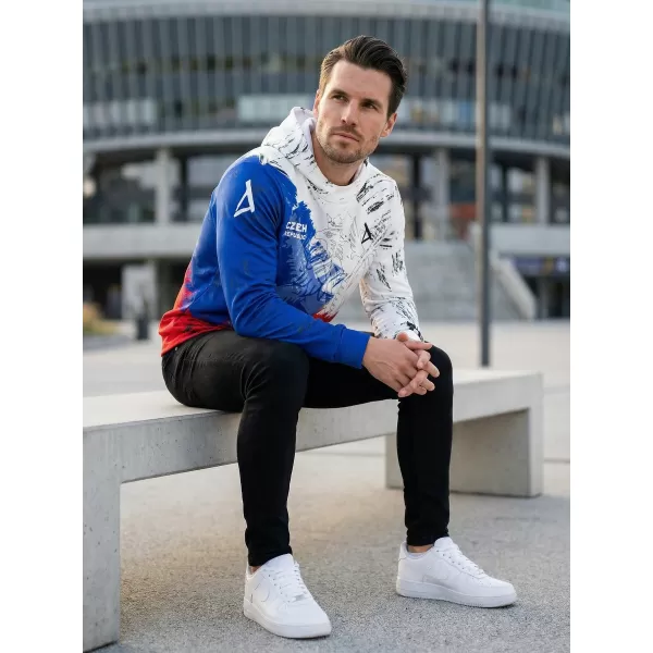  Hanorac premium pentru bărbați ALTISPORT x CZE VOJ/ALM032MI01 LEU 