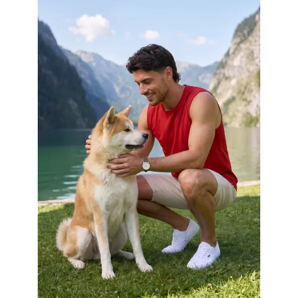  Maieu funcțional pentru bărbați ALTISPORT NoPrint NP/ALM028 ROȘU 