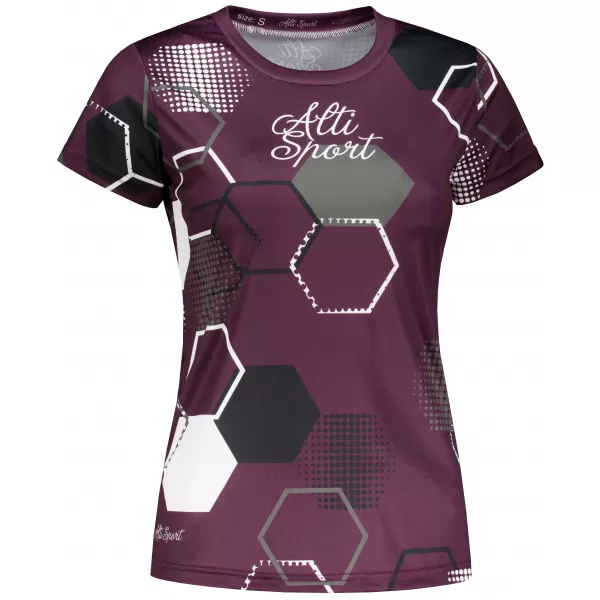  Tricou funcțional premium pentru femei ALTISPORT VOJ/ALW037TR01 VIOLET 