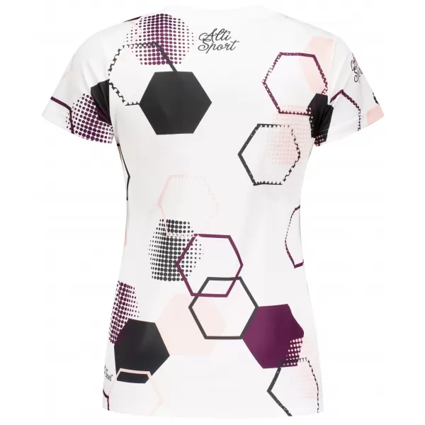  Tricou funcțional premium pentru femei ALTISPORT VOJ/ALW037TR01 ALB 