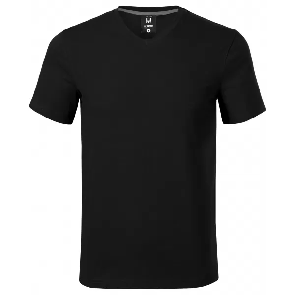  Tricou pentru bărbați ALTISPORT NoPrint NP/ALM007 NEGRU 