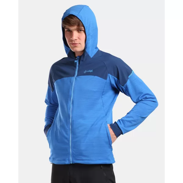  Hanorac pentru bărbați din fleece KILPI MEMPHIS-M VM0201KI ALBASTRU 