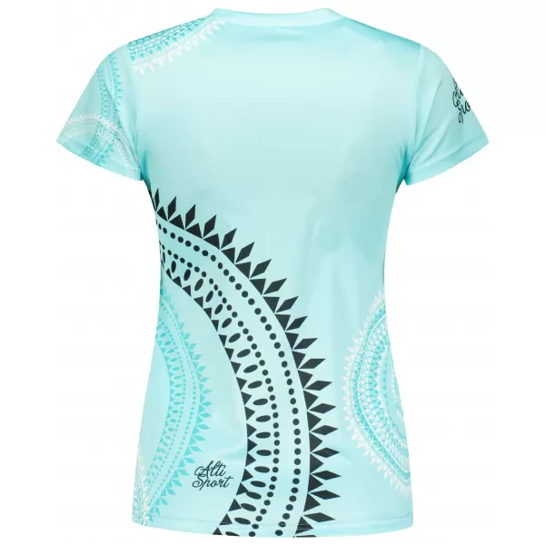  Tricou funcțional premium pentru femei ALTISPORT VOJ/ALW033TR01 ALBASTRU ÎNGHEȚ 
