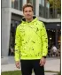 Hanorac funcțional premium pentru bărbați ALTISPORT VOJ/ALM034MI01 GALBEN NEON