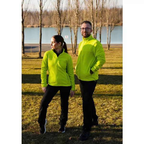  Hanorac de damă din fleece ALTISPORT NP/ALW405 LĂMÂIE VERDE 