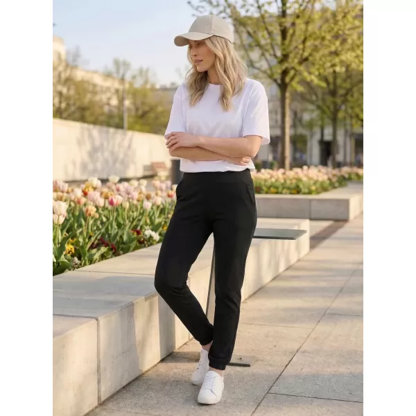  Pantaloni de trening pentru femei ALTISPORT NP/ALW306 NEGRU 