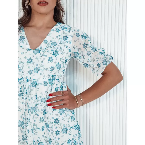  Rochie DSTREET RIVIERA EY2490 ALB 