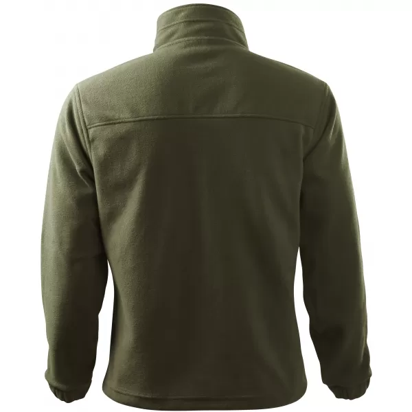  Hanorac pentru bărbați din fleece ALTISPORT NP/ALM105 MILITAR 