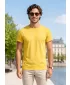 Tricou pentru bărbați ALTISPORT NoPrint NP/ALM361 EVIDENȚIERE GALBENĂ