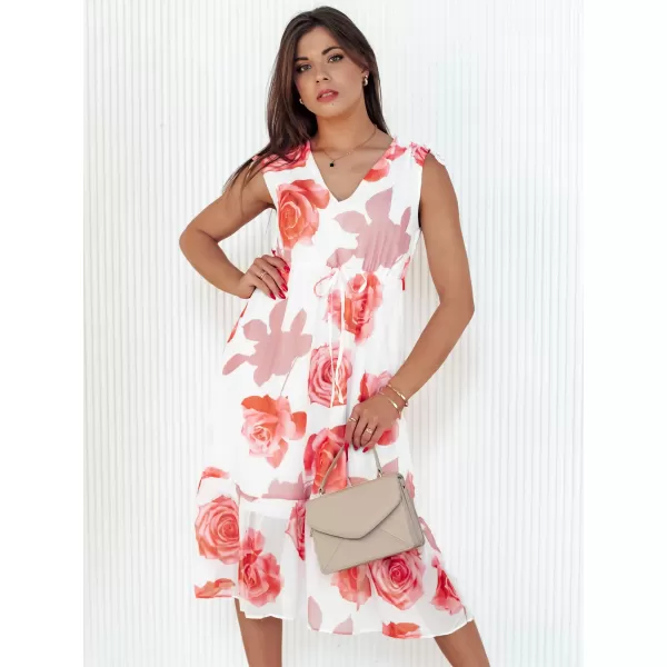  Rochie DSTREET ROSALIE EY2523 ALB 
