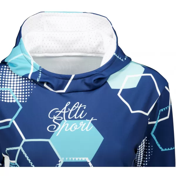  Hanorac funcțional premium pentru femei ALTISPORT VOJ/ALW037MI01 ALBASTRU MARIN 
