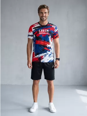 Tricou funcțional premium pentru bărbați ALTISPORT x CZE VOJ/ALM036TR01 CEH