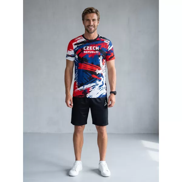  Tricou funcțional premium pentru bărbați ALTISPORT x CZE VOJ/ALM036TR01 CEH 