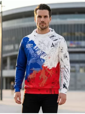 Hanorac premium pentru bărbați ALTISPORT x CZE VOJ/ALM032MI01 LEU