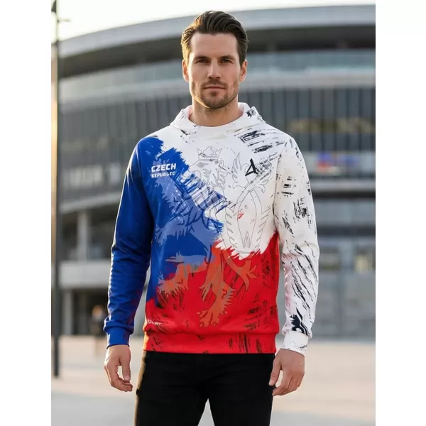  Hanorac premium pentru bărbați ALTISPORT x CZE VOJ/ALM032MI01 LEU 
