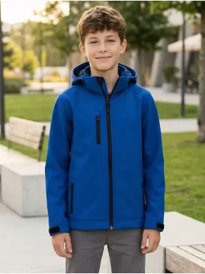 Jachetă softshell pentru copii ALTISPORT NP/ALK535 ALBASTRU REGAL