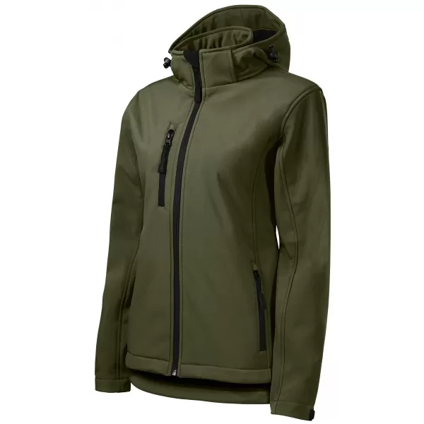  Jachetă softshell pentru femei ALTISPORT NP/ALW125 MILITAR 
