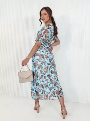 Rochie DSTREET CELESTIA EY2493 ALBASTRU