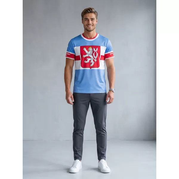  Tricou funcțional premium pentru bărbați ALTISPORT x CZE VOJ/ALM032TR01 RETRO 