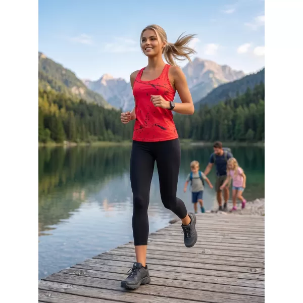  Maieu premium funcțional pentru femei ALTISPORT VOJ/ALW034TIL01 ROȘU 