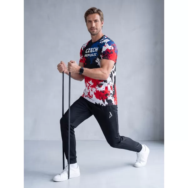  Tricou funcțional premium pentru bărbați ALTISPORT x CZE VOJ/ALM036TR01 PETE 