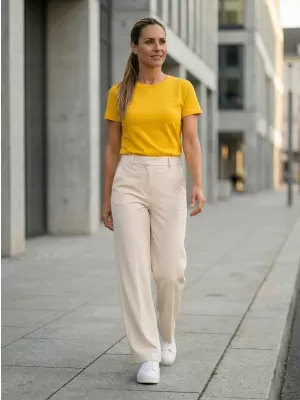 Tricou pentru femei ALTISPORT NP/ALW331 GALBEN