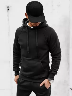Hanorac cu glugă DSTREET BX5559 NEGRU