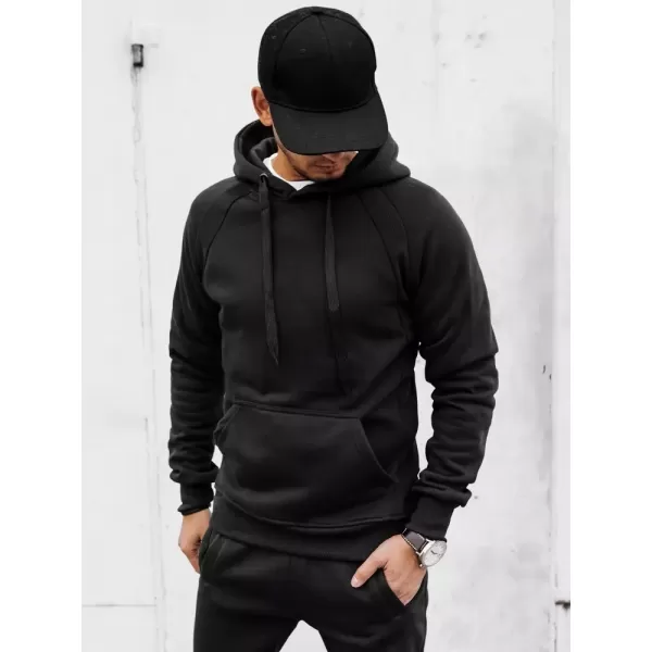  Hanorac cu glugă DSTREET BX5559 NEGRU 