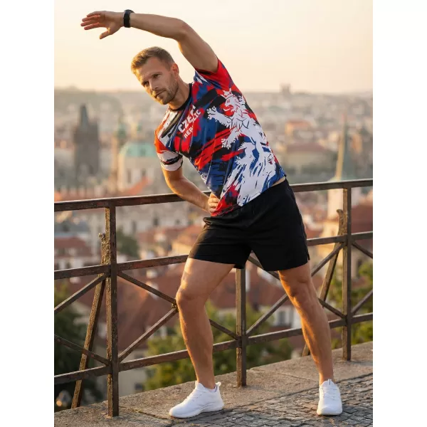  Tricou funcțional premium pentru bărbați ALTISPORT x CZE VOJ/ALM036TR01 CEH 