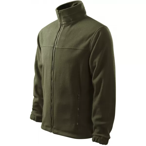  Hanorac pentru bărbați din fleece ALTISPORT NP/ALM105 MILITAR 