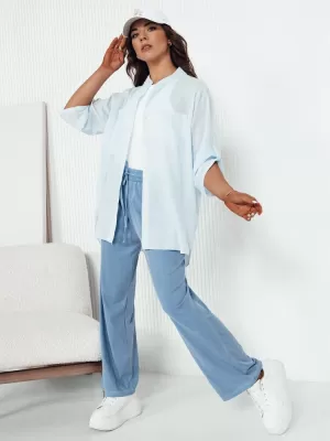 Pantaloni casual DSTREET ASTERS UY2036 ALBASTRU DESCHIS