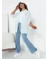Pantaloni casual DSTREET ASTERS UY2036 ALBASTRU DESCHIS