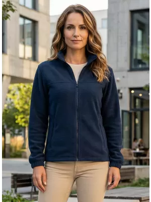 Hanorac de damă din fleece ALTISPORT NP/ALW405 ALBASTRU MARIN