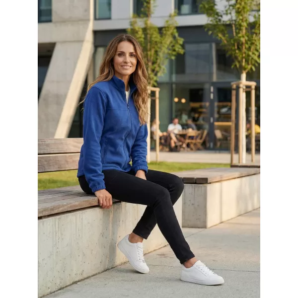  Hanorac de damă din fleece ALTISPORT NP/ALW405 ALBASTRU REGAL 