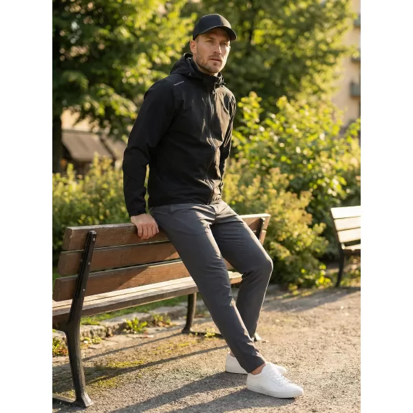  Jachetă pentru bărbați ALTISPORT NoPrint NP/ALM835 NEGRU 