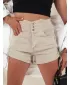 Pantaloni scurți de damă DSTREET STYLE SHORT SY0391 BEI Dstreet1