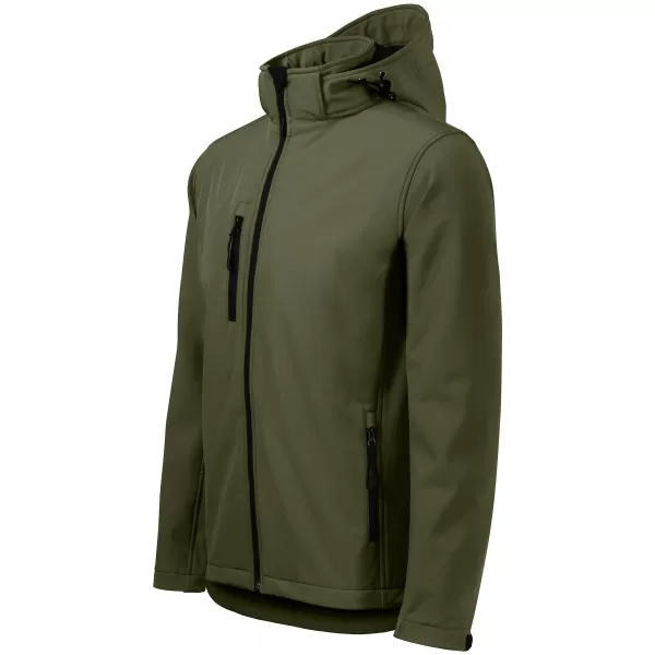  Jachetă softshell pentru bărbați ALTISPORT NP/ALM225 MILITAR 