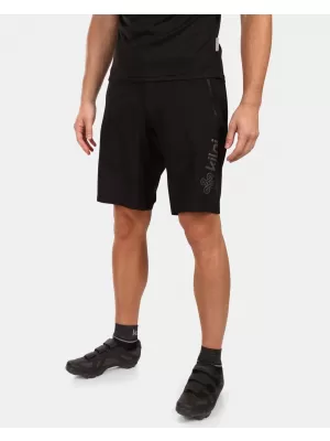 Pantaloni scurți de ciclism pentru bărbați KILPI HIXON-M VM0454KI NEGRU