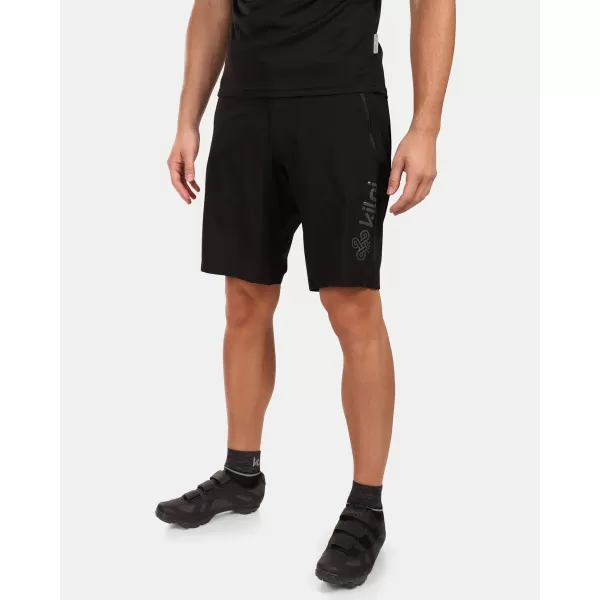  Pantaloni scurți de ciclism pentru bărbați KILPI HIXON-M VM0454KI NEGRU 
