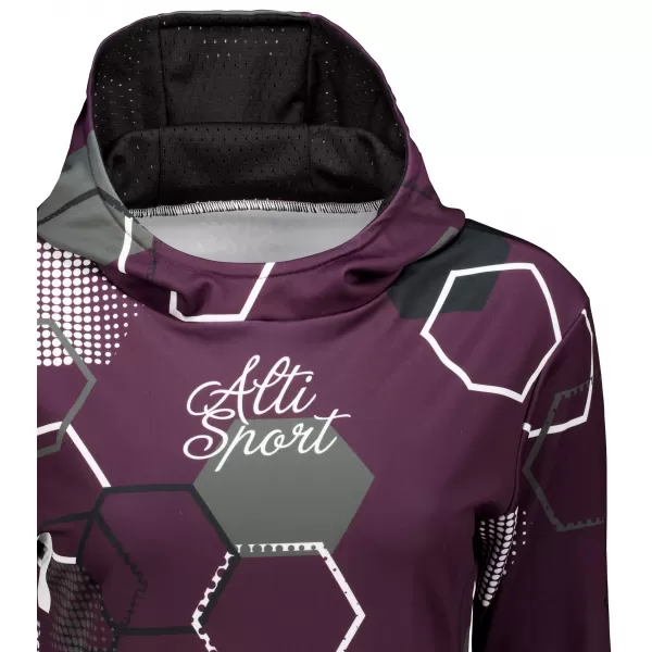  Hanorac funcțional premium pentru femei ALTISPORT VOJ/ALW037MI01 VIOLET 