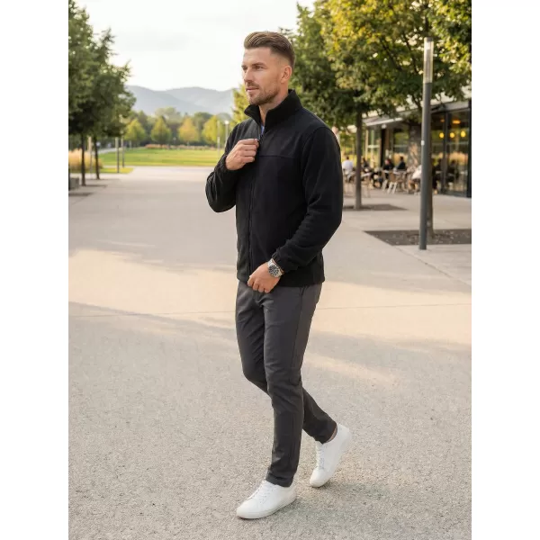  Hanorac pentru bărbați din fleece ALTISPORT NP/ALM105 GRI ABANOS 