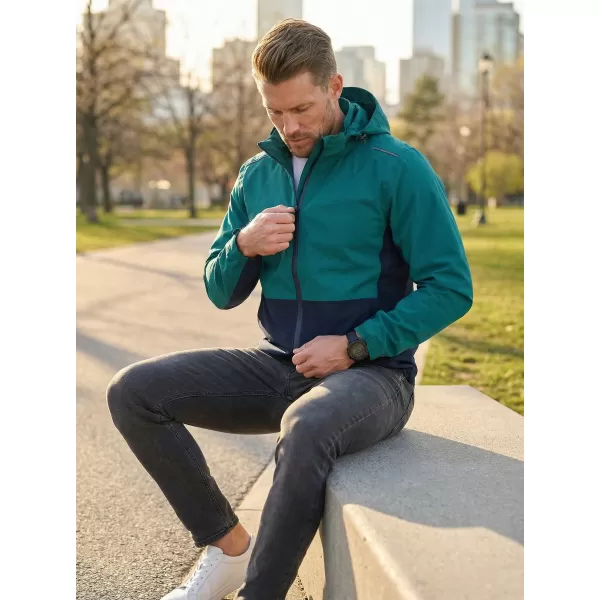  Jachetă pentru bărbați ALTISPORT NoPrint NP/ALM835 SMARALD 